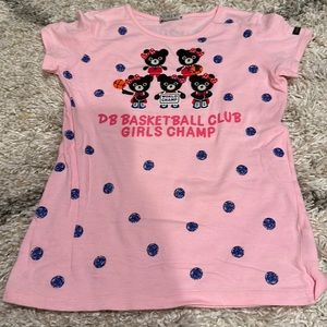 mikihouse 3D 5 little bear cotton T-shirt